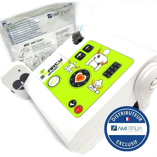 defibrillateur smarty saver plus automatique — vue produit