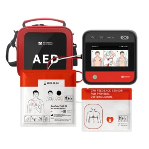 PRIMEDIC – HeartSave myPAD – Avec écran LCD & Module LTE & Aide à la RCP – MYPAD006 — vue 2